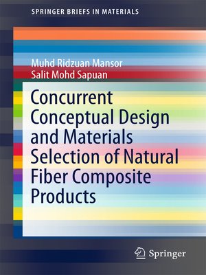 cover image of Concurrent Conceptual Design and Materials Selection of Natural Fiber Composite Products